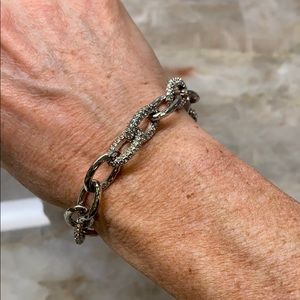 Stella & Dot Christina Link Bracelet in silver